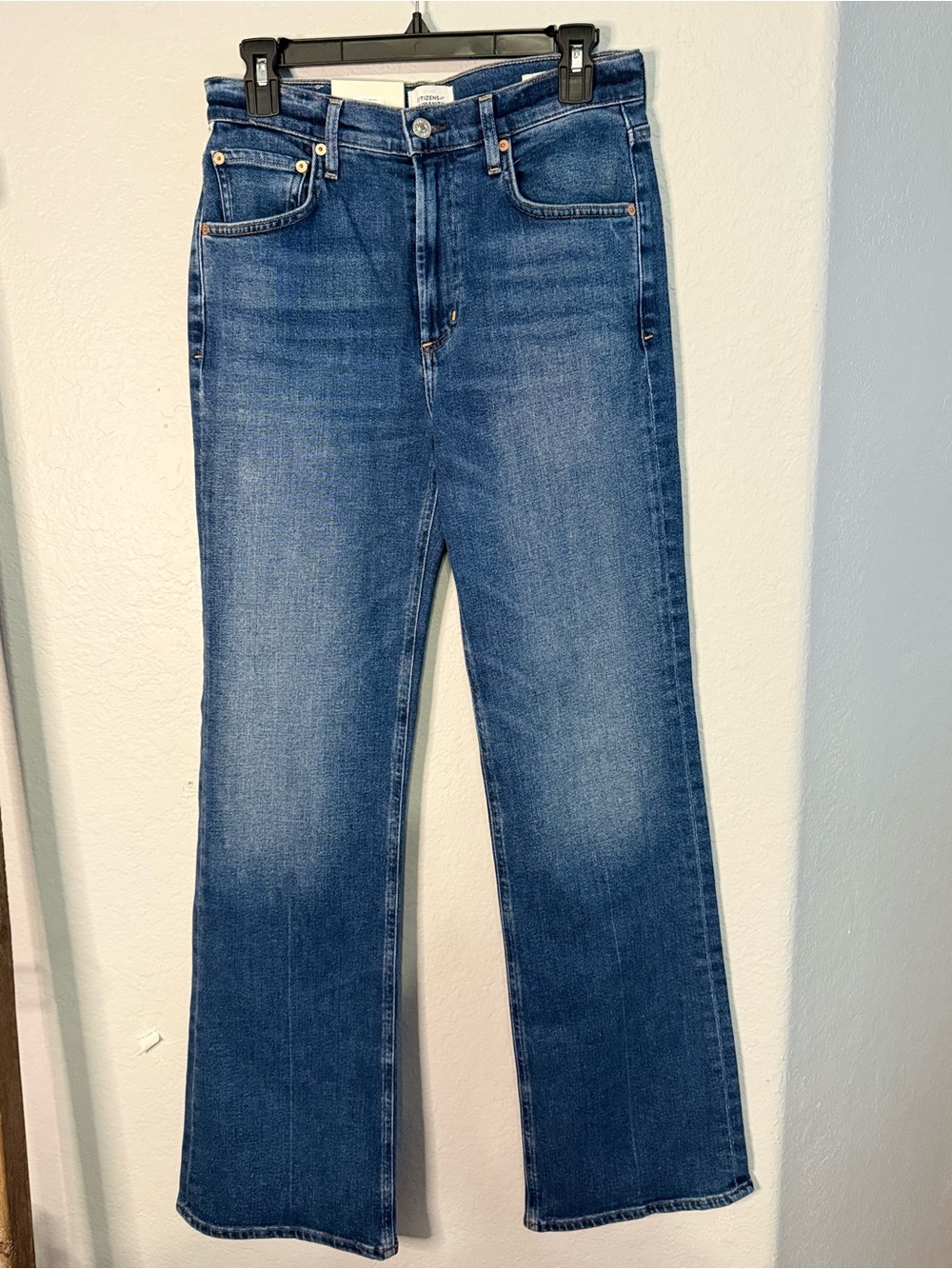 Citizens Of Humanity Abalone Mid-Rise Bootcut Jeans - Dark Blue